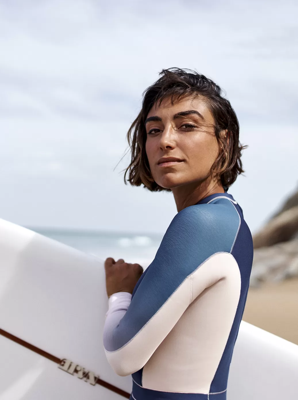 Rise Collection | WOMEN ROXY 1.5mm Rise Long Sleeve Back Zip Springsuit Iodine Blue