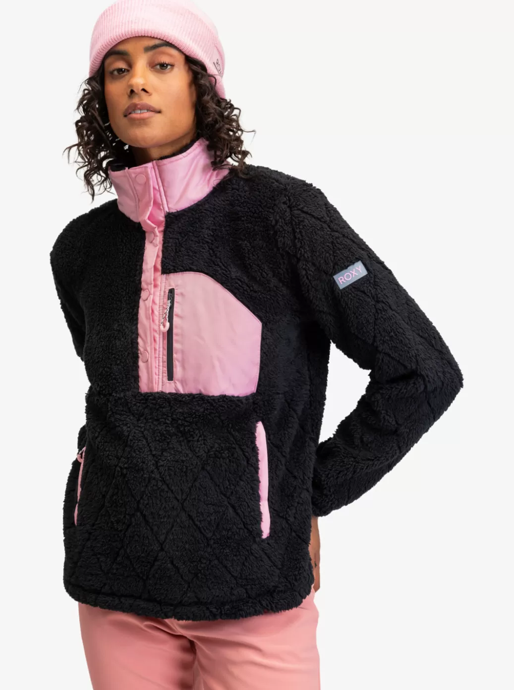 Base Layers | Fleece & Softshells | WOMEN ROXY Alabama Technical Fleece True Black