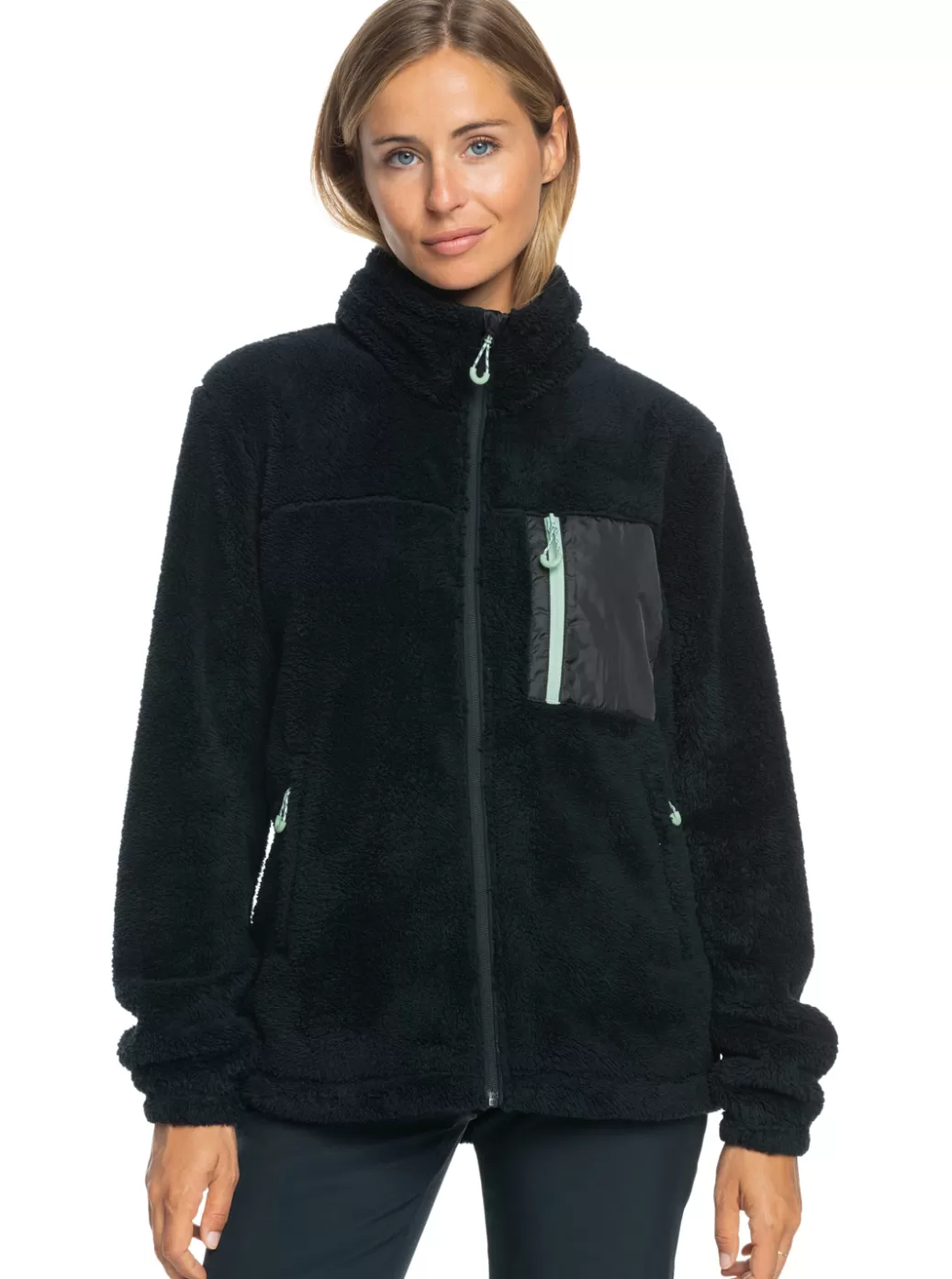 Base Layers | Fleece & Softshells | WOMEN ROXY Alabama Technical Fleece True Black