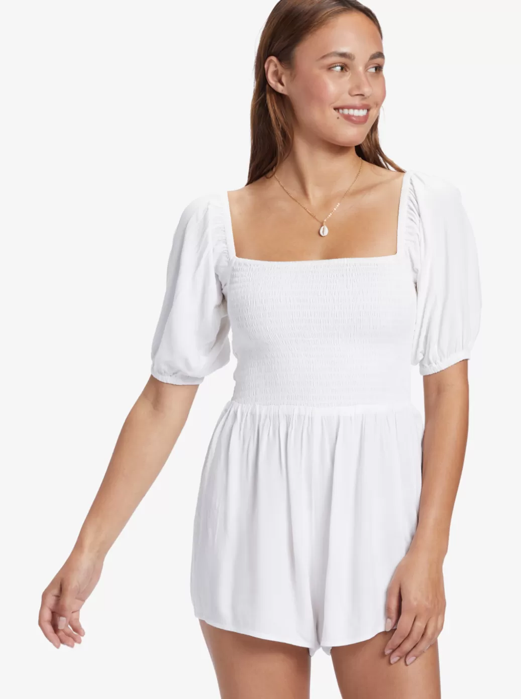 Jumpsuits & Rompers | Dresses | WOMEN ROXY Barefoot Babe Romper Snow White