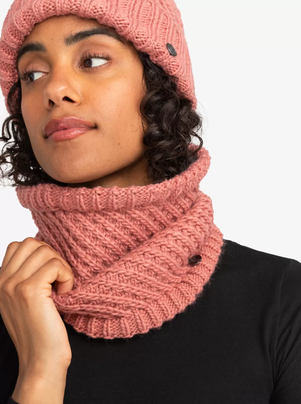 Hydrosmart | Snow Accessories | WOMEN ROXY Blizzard Technical Fleece Collar Dusty Rose