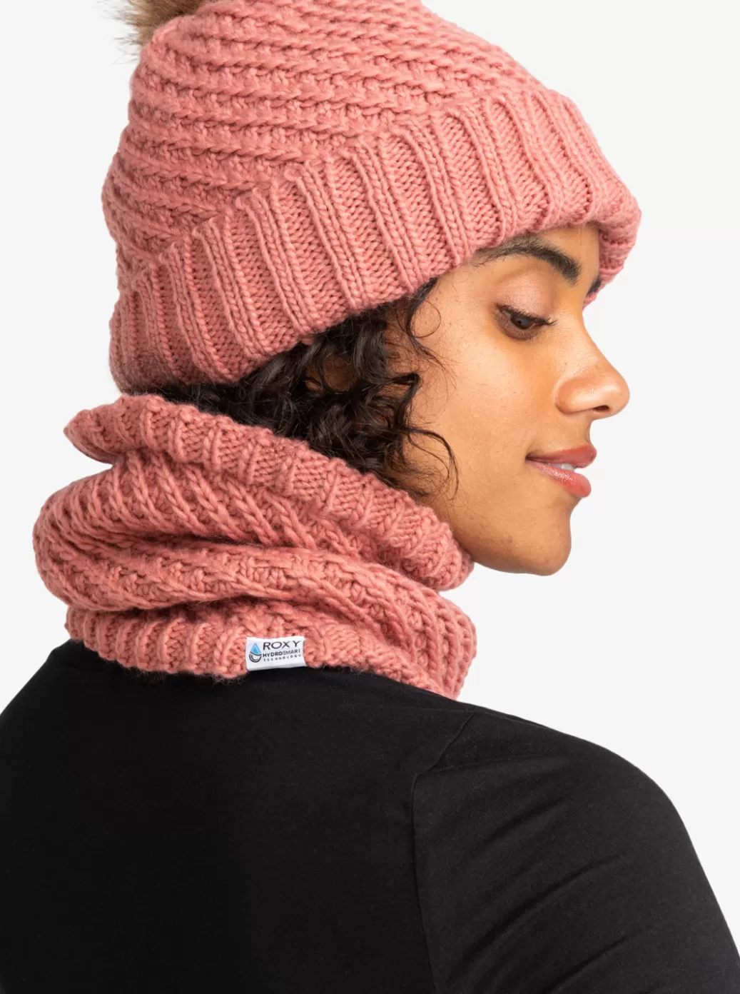 Hydrosmart | Snow Accessories | WOMEN ROXY Blizzard Technical Fleece Collar Dusty Rose