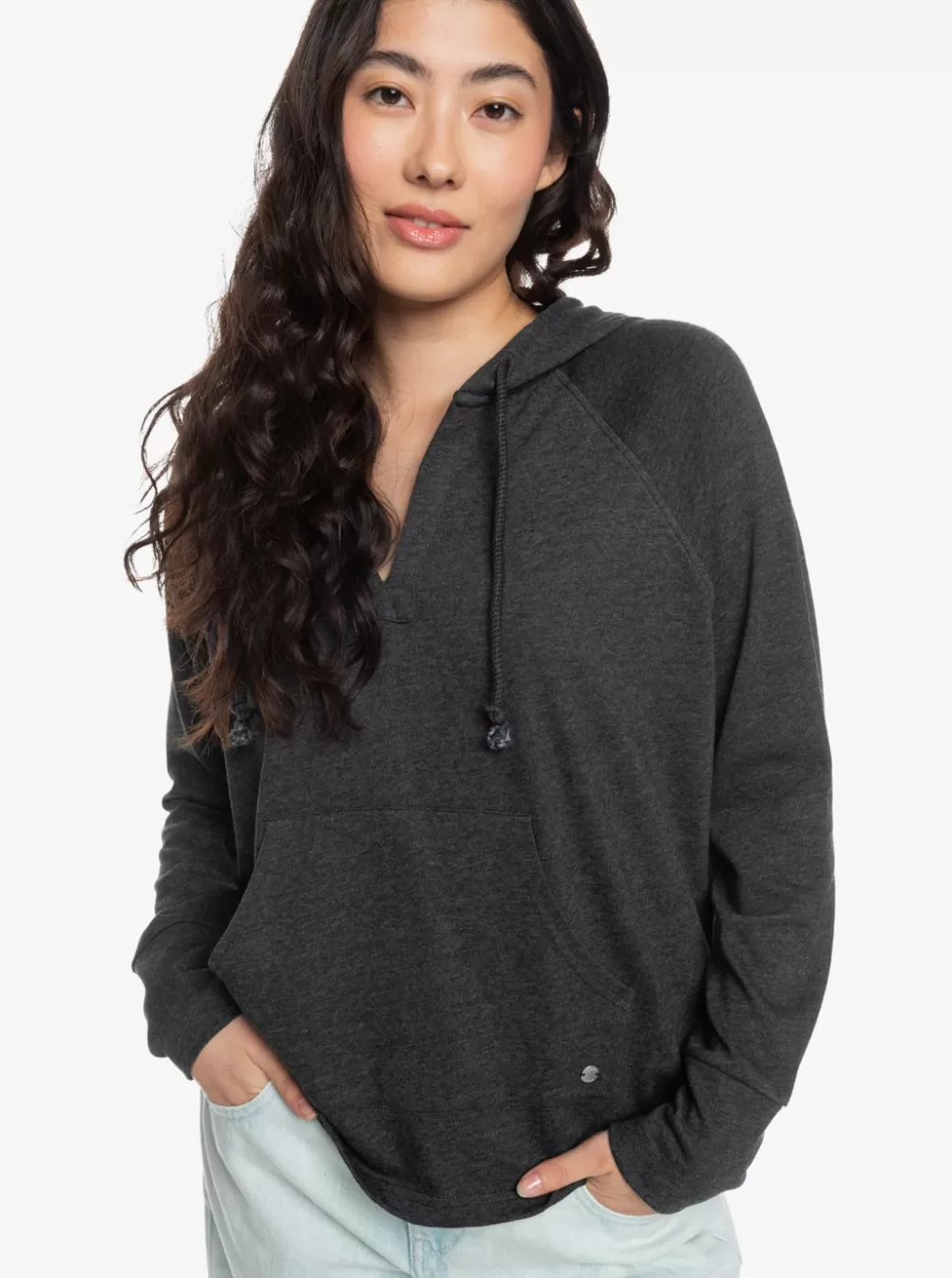 Loungewear | Fleece & Hoodies | Tops | WOMEN ROXY Destination Surf Long Sleeve Top Anthracite