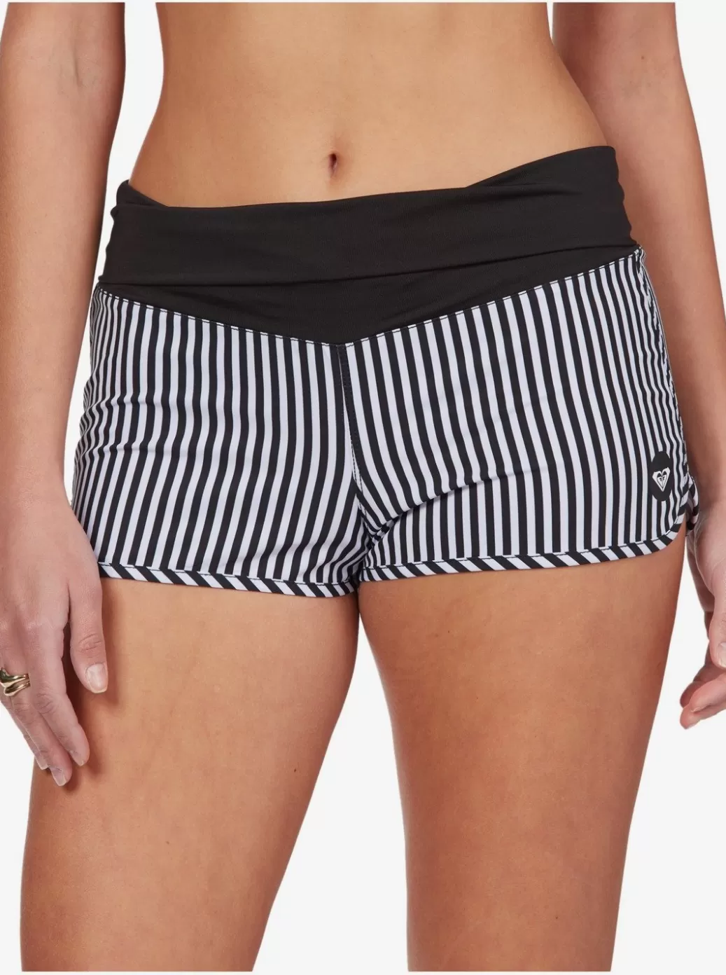 Boardshorts | WOMEN ROXY Endless Summer 2" Boardshorts Anthracite Basic Vertical Stri