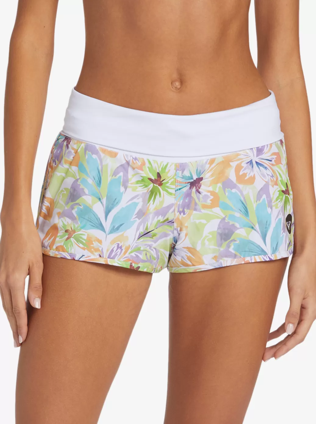 Boardshorts | WOMEN ROXY Endless Summer 2" Boardshorts Snow White Pualani Combo