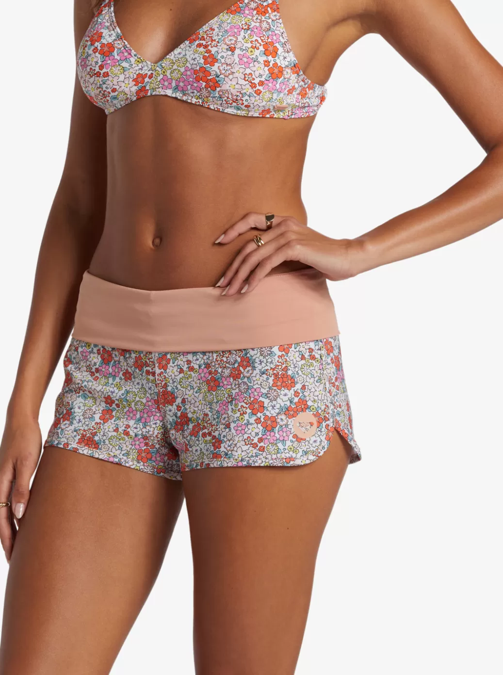 Boardshorts | WOMEN ROXY Endless Summer 2" Boardshorts Tiger Lily Autumn Ditsy