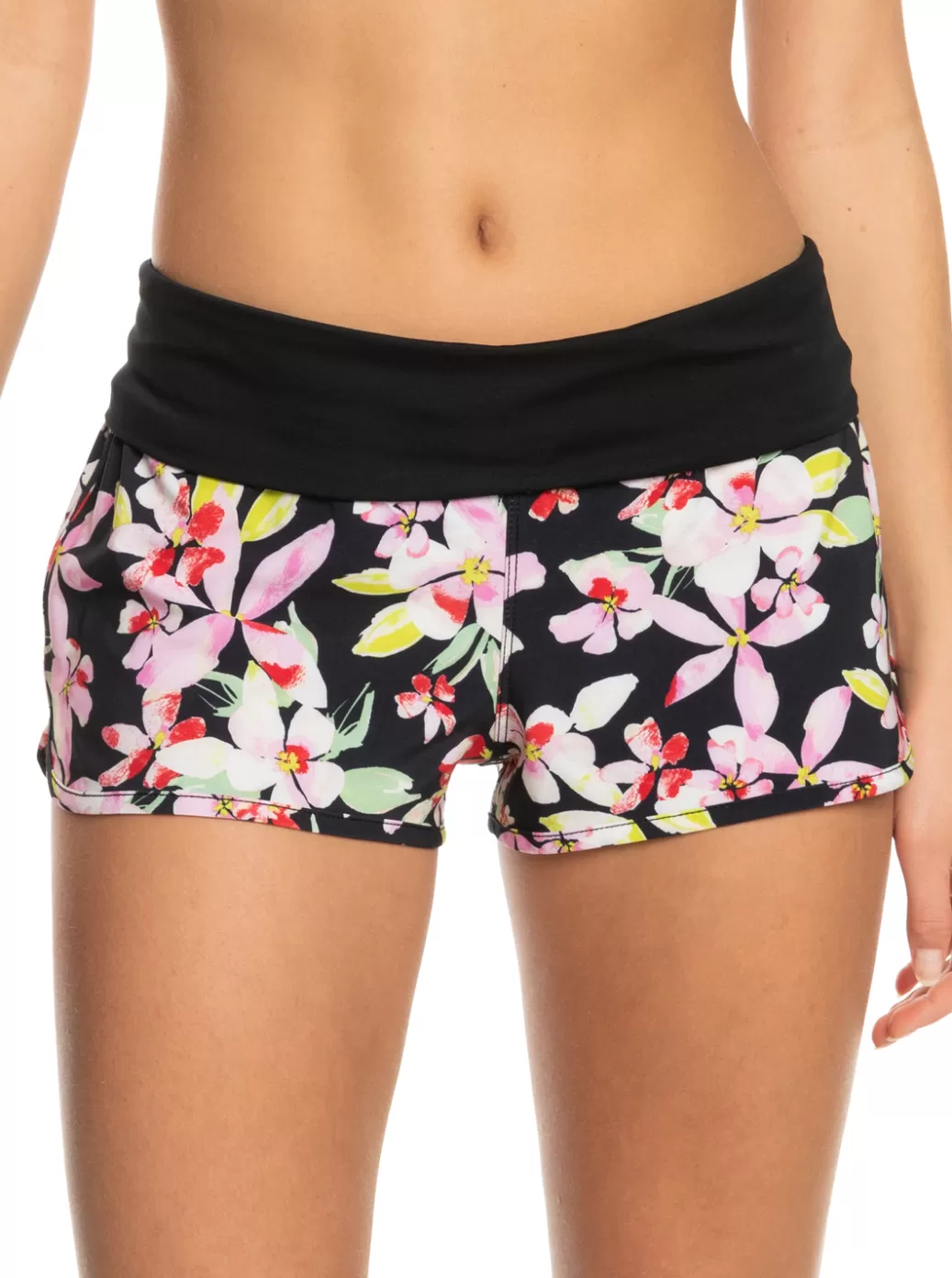 Boardshorts | WOMEN ROXY Endless Summer Printed Boardshorts Anthracite New Life