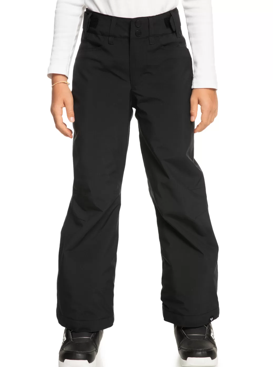 Snow Pants | Girls Snow | KIDS | WOMEN ROXY Girl's 4-16 Backyard Technical Snow Pants True Black