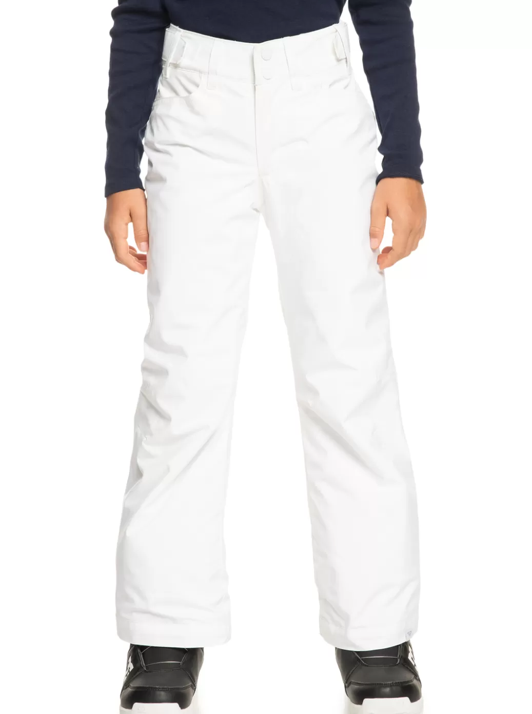 Snow Pants | Girls Snow | KIDS | WOMEN ROXY Girl's 4-16 Backyard Technical Snow Pants Bright White