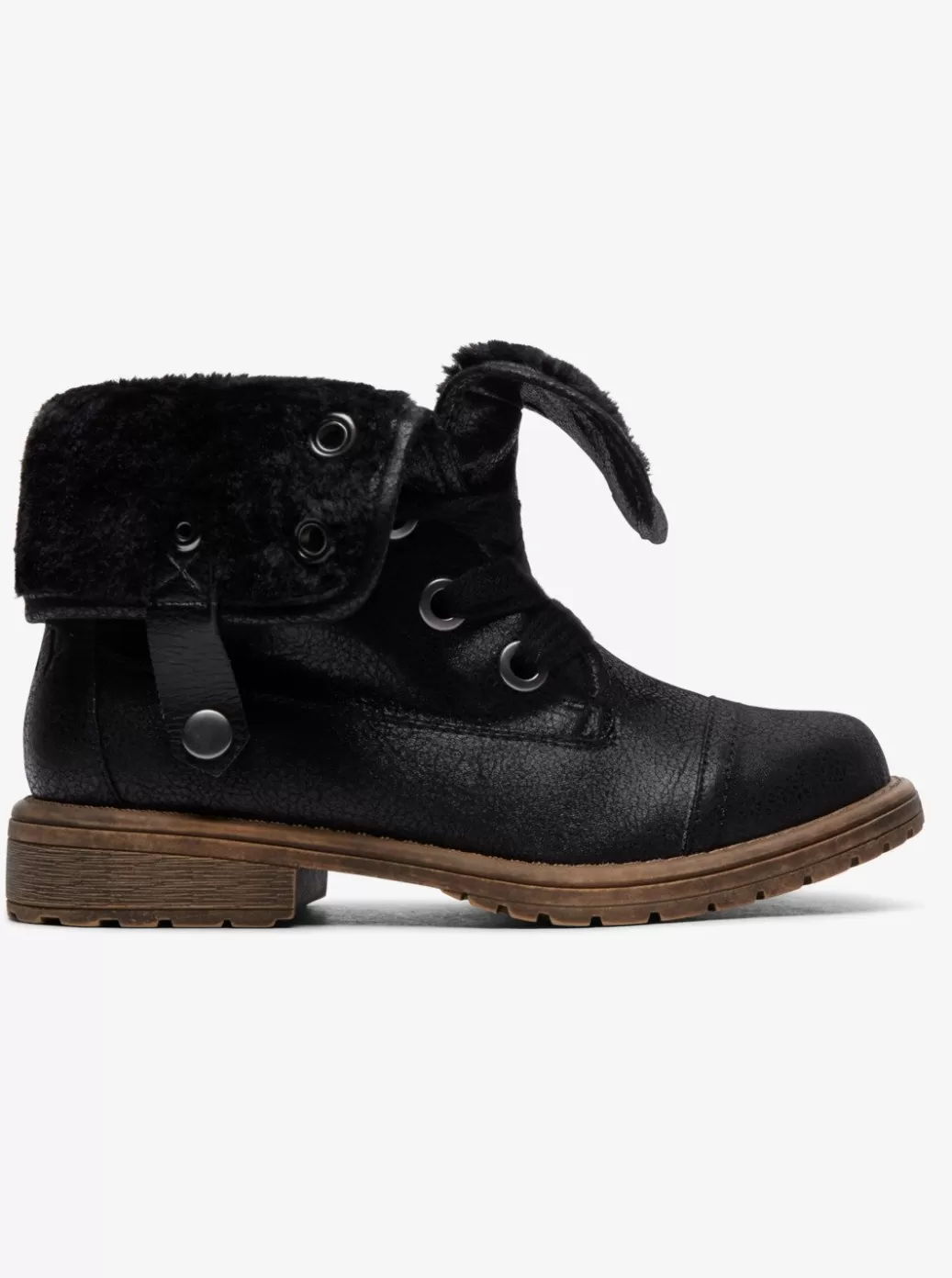 Shoes & Sandals | KIDS ROXY Girl's 4-16 Bruna Lace-Up Boots Black