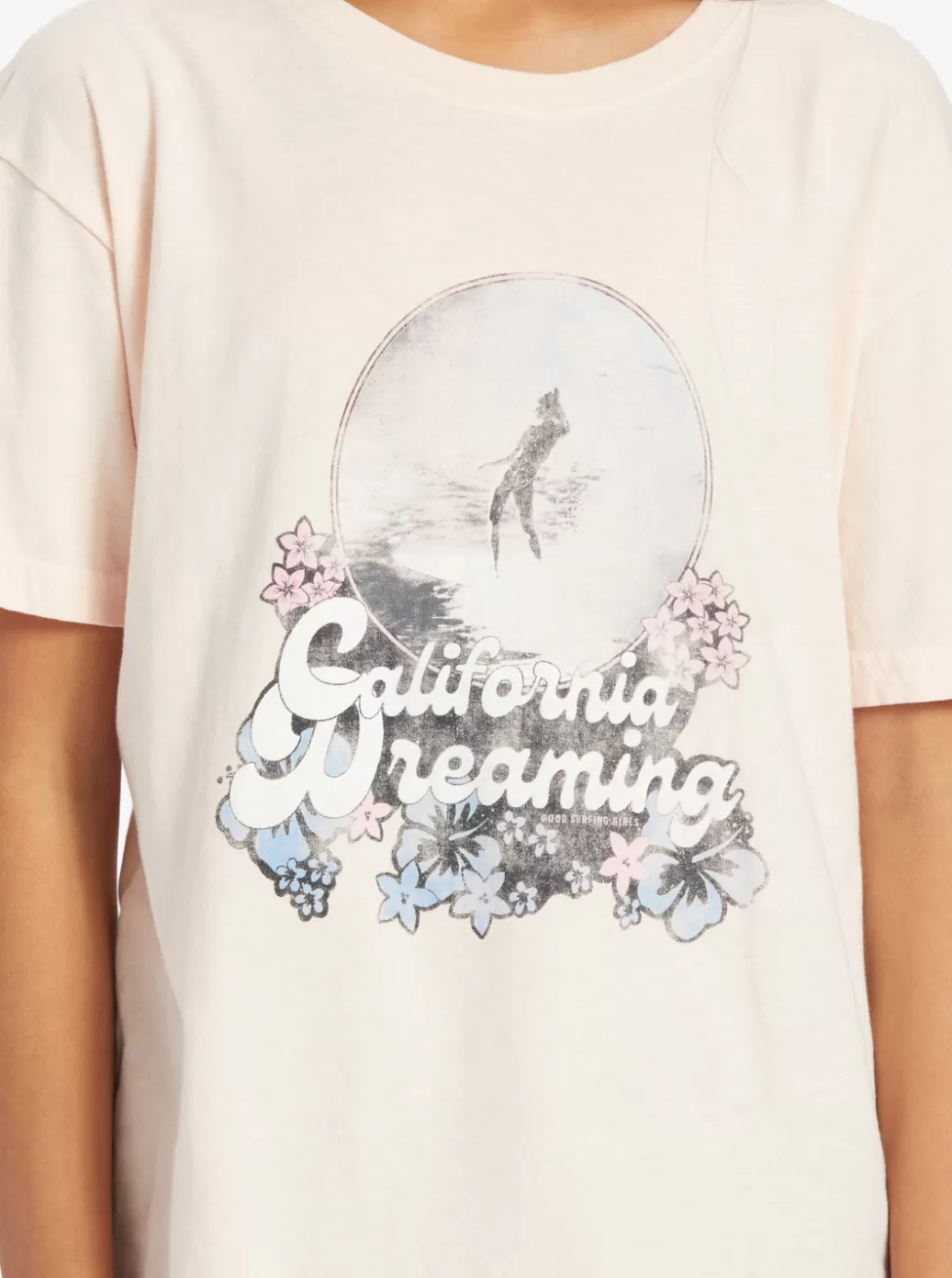 Tees & Tanks | KIDS ROXY Girl's 4-16 California Dreamin Oversized T-Shirt Pale Dogwood