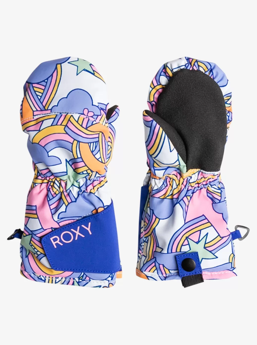 Snow Accessories | Girls Snow | KIDS | WOMEN ROXY Girls' 2-7 Snows Up Technical Snowboard/Ski Mittens Bright White Big Deal