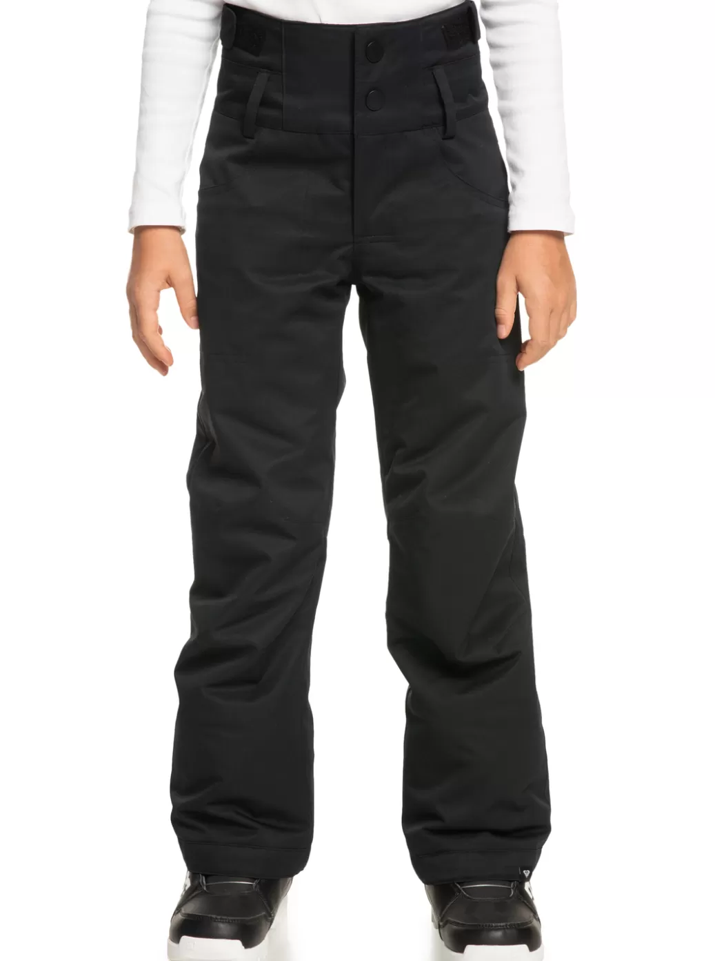 Snow Pants | Girls Snow | KIDS | WOMEN ROXY Girls' 4-16 Diversion Technical Snow Pants True Black