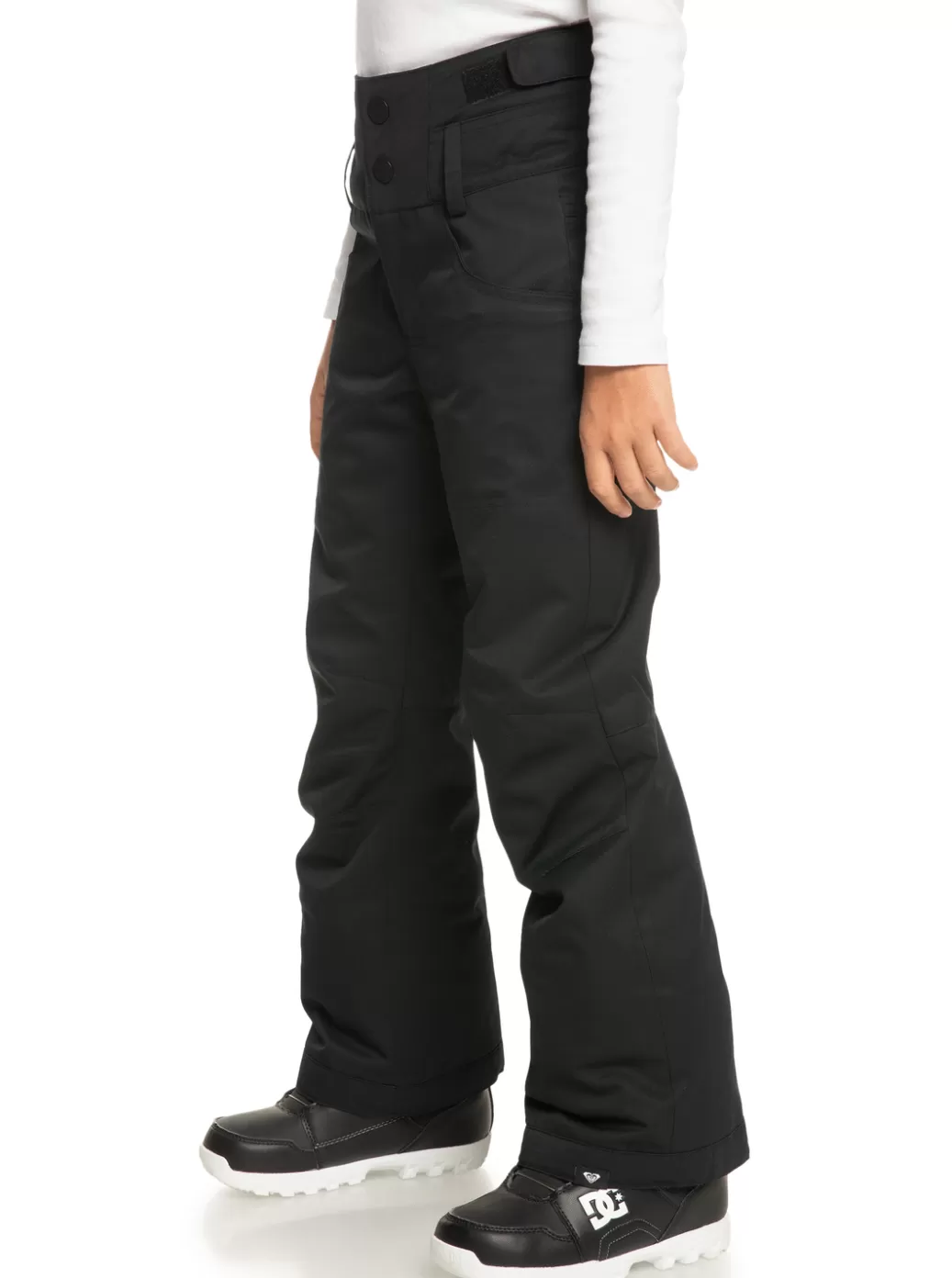 Snow Pants | Girls Snow | KIDS | WOMEN ROXY Girls' 4-16 Diversion Technical Snow Pants True Black