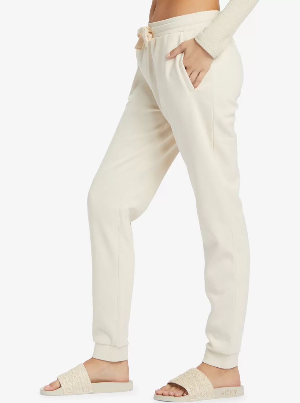 Loungewear | Pants & Jeans | WOMEN ROXY Go Off Jogger Sweatpants Tapioca