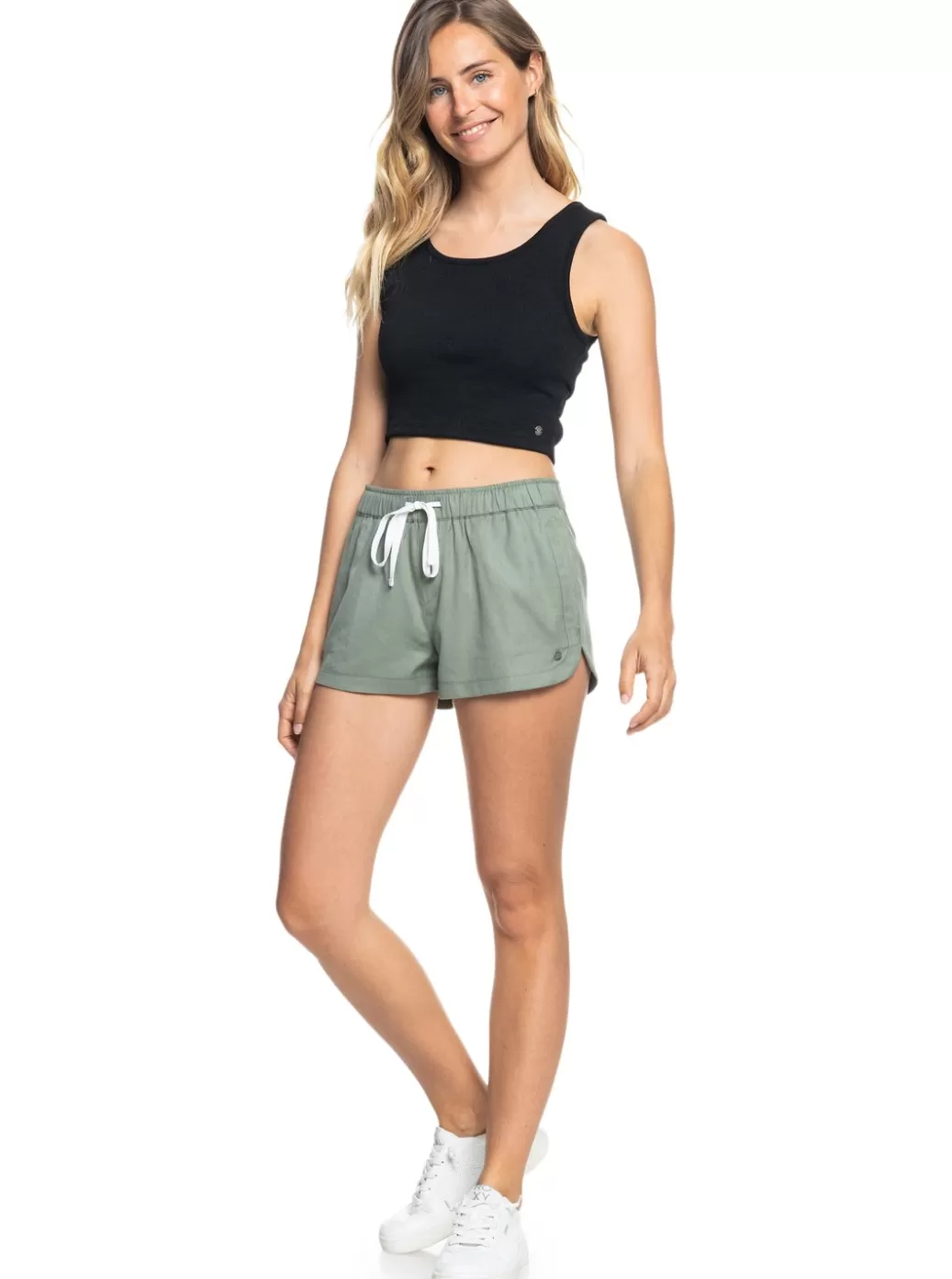 Tees & Tanks | Tops | WOMEN ROXY Good Keepsake Crop Top Anthracite