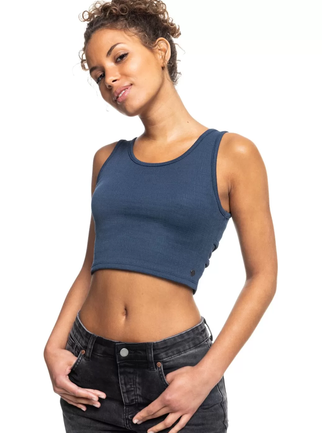 Tees & Tanks | Tops | WOMEN ROXY Good Keepsake Crop Top Mood Indigo