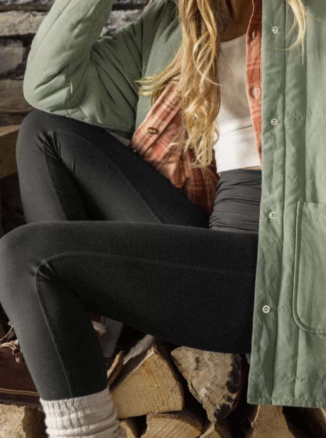 Running | Yoga | Bottoms | Pants & Jeans | WOMEN ROXY Heart Into It Technical Leggings Anthracite