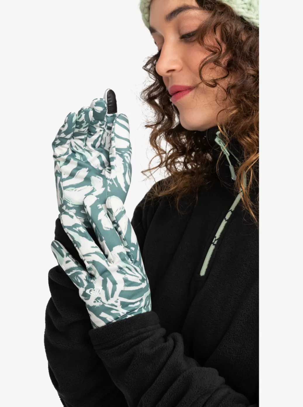 Hydrosmart | Snow Accessories | WOMEN ROXY HydroSmart Snowboard/Ski Glove Liner Dark Forest Wild