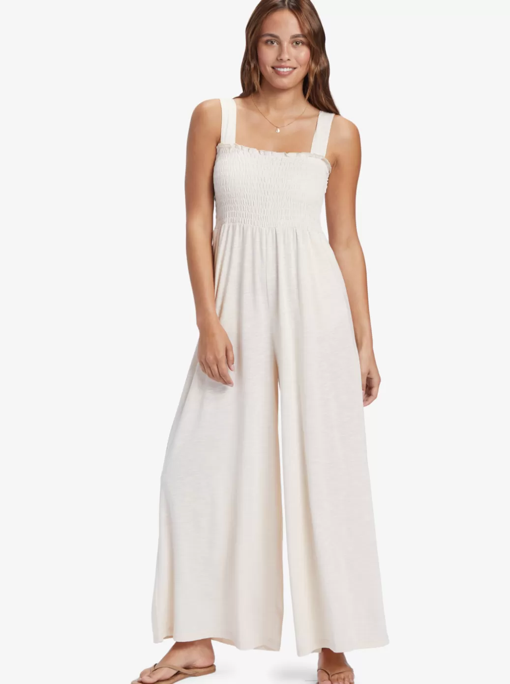 Jumpsuits & Rompers | Dresses | WOMEN ROXY Just Passing By Jumpsuit Tapioca