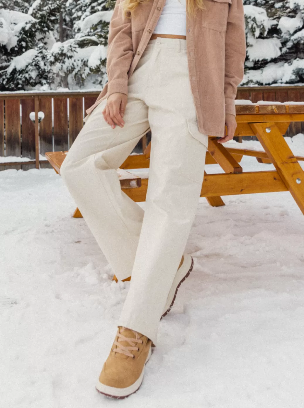 Boots | WOMEN ROXY Karmel Lace-Up Boots Tan