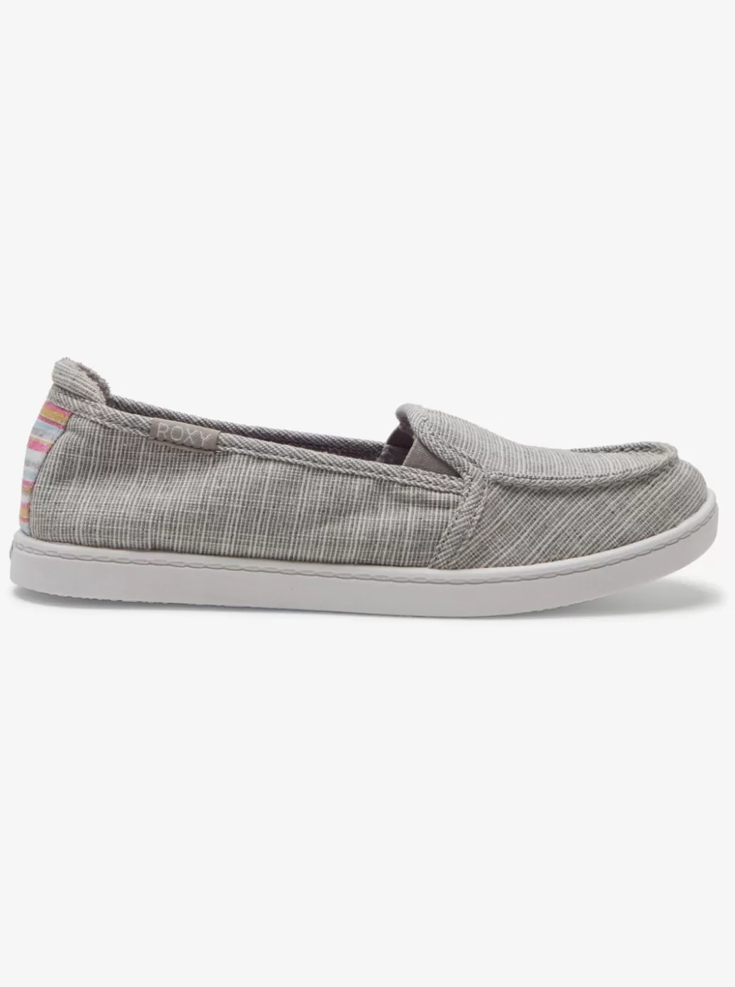 Sneakers | WOMEN ROXY Minnow Slip-On Shoes Cool Grey