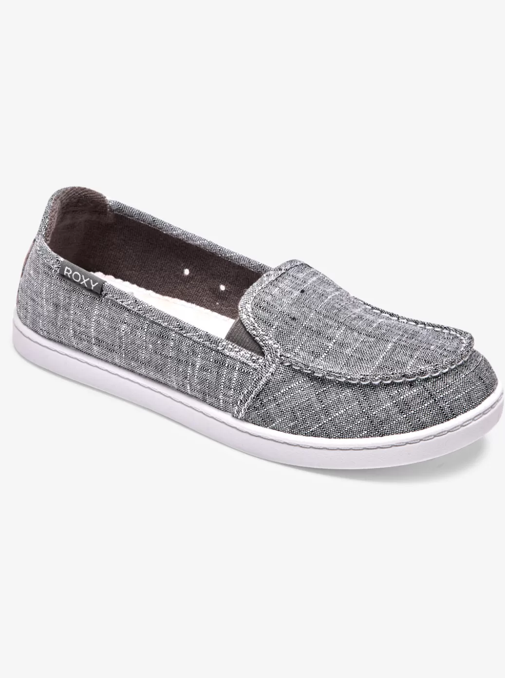 Sneakers | WOMEN ROXY Minnow Slip-On Shoes Black Wash