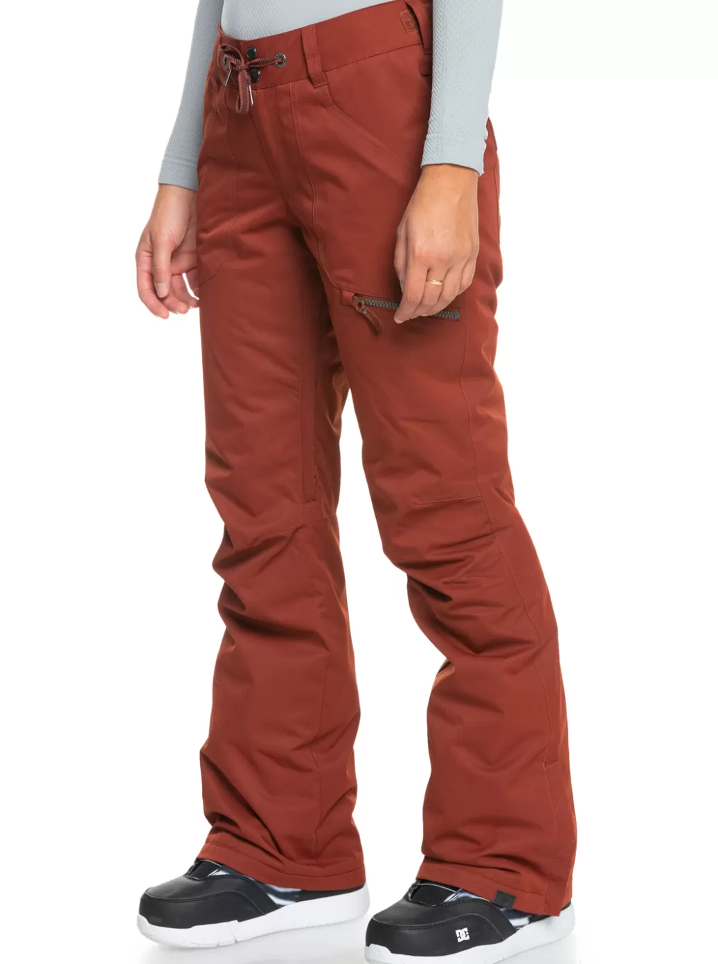 Snow Pants | WOMEN ROXY Nadia Technical Snow Pants Smoked Paprika