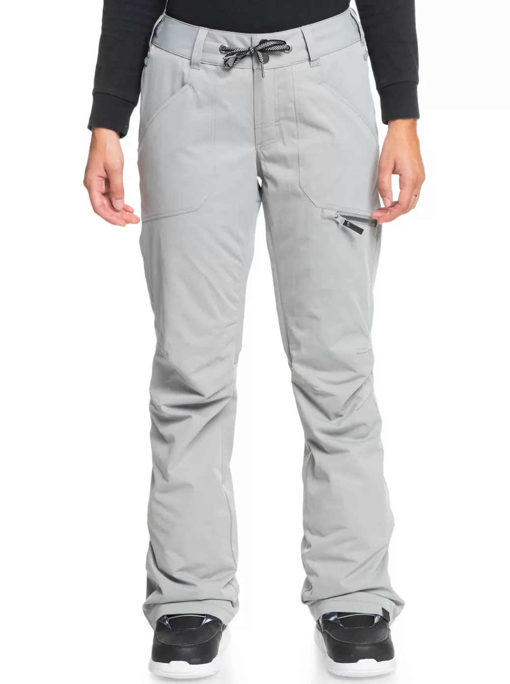 Snow Pants | WOMEN ROXY Nadia Technical Snow Pants Heather Grey