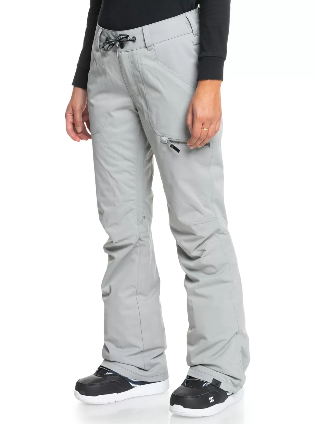 Snow Pants | WOMEN ROXY Nadia Technical Snow Pants Heather Grey