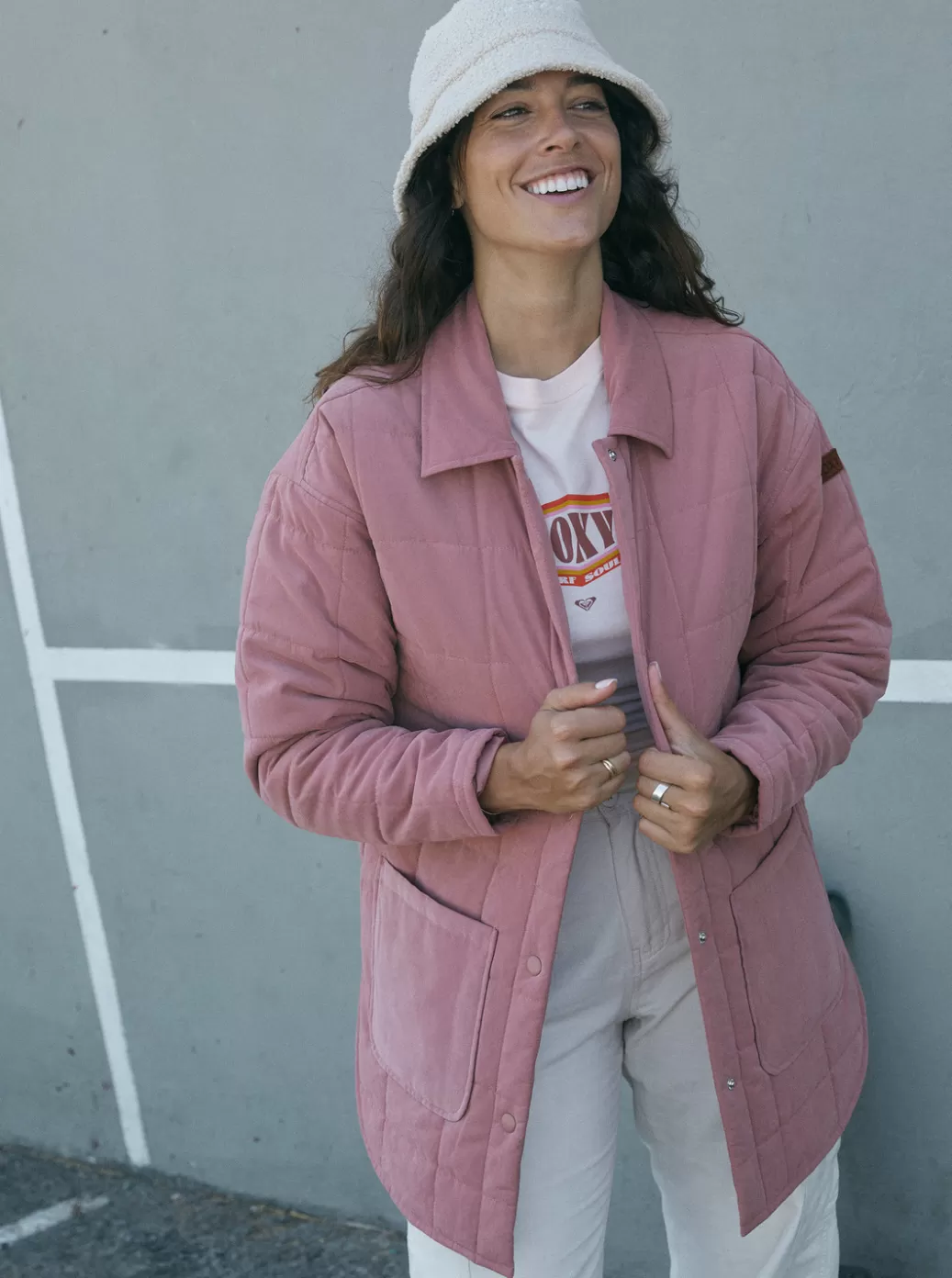Jackets | WOMEN ROXY Next Up Quilted Jacket Cedar Wood