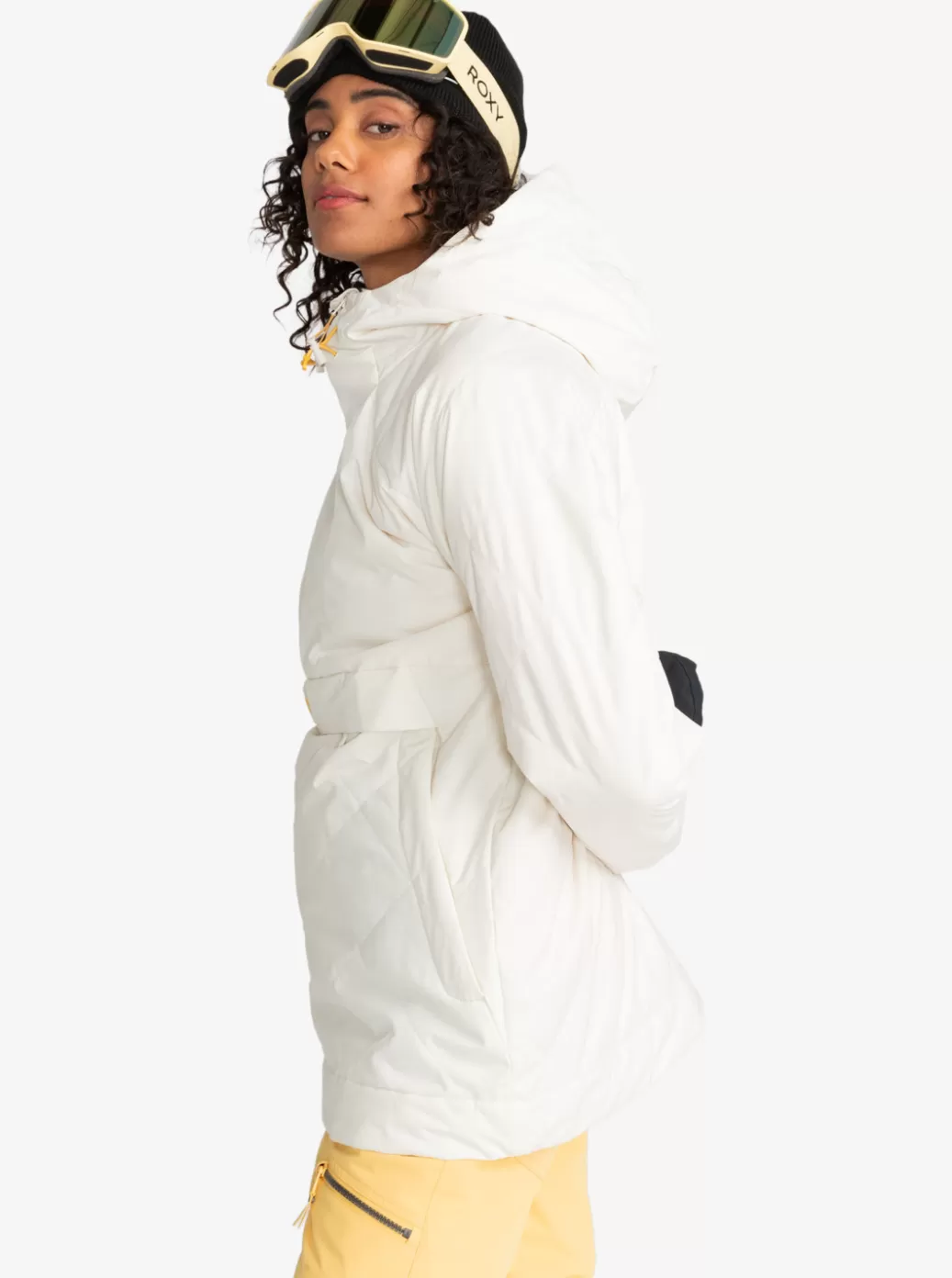 Hydrosmart | Snow Jackets | WOMEN ROXY Radiant Lines Overhead Technical Snow Jacket Egret
