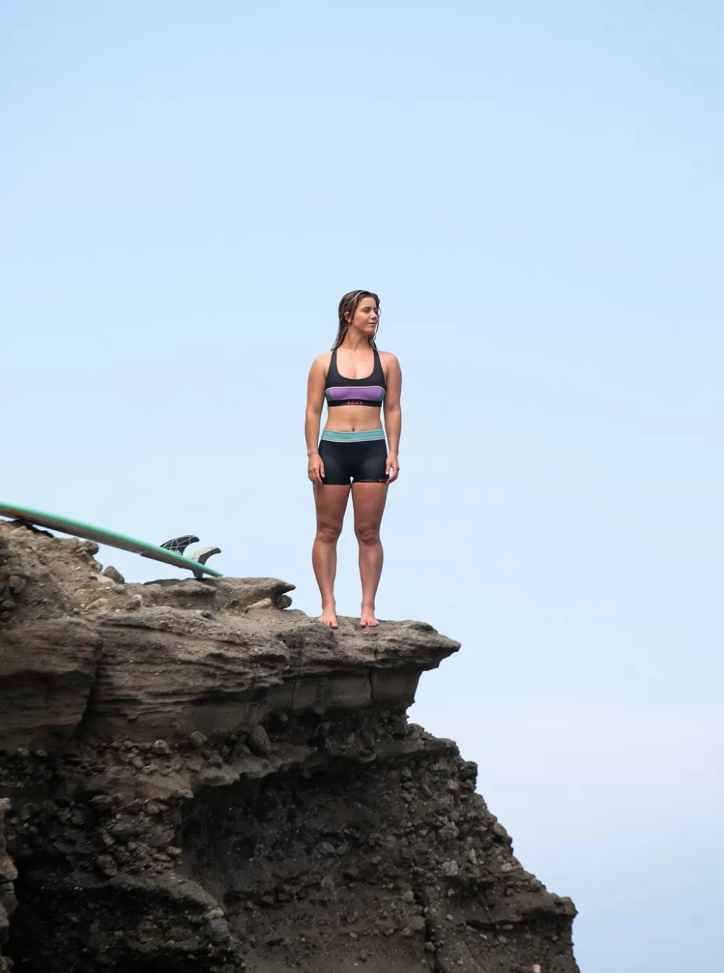 Caroline Marks Favorites | Active by Nature | Active Swimsuits | WOMEN ROXY Active Shorty Bikini Bottoms Anthracite
