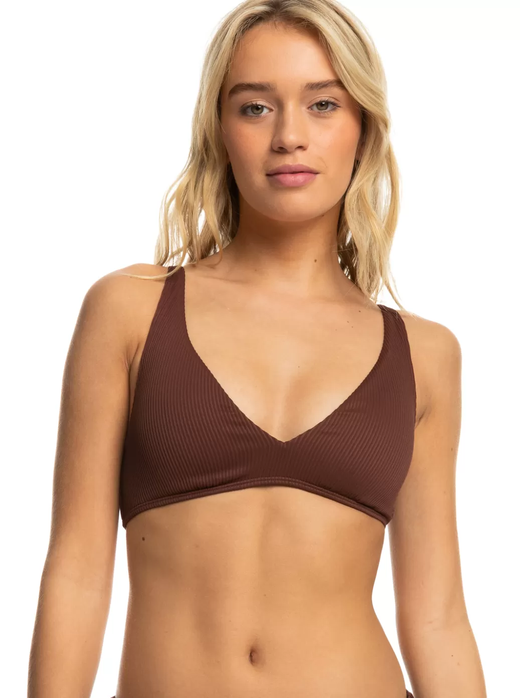 Bikini Tops | Bikinis | WOMEN ROXY Love The Oceana Bikini Top Bitter Chocolate