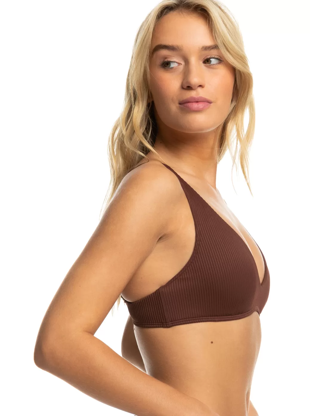 Bikini Tops | Bikinis | WOMEN ROXY Love The Oceana Bikini Top Bitter Chocolate