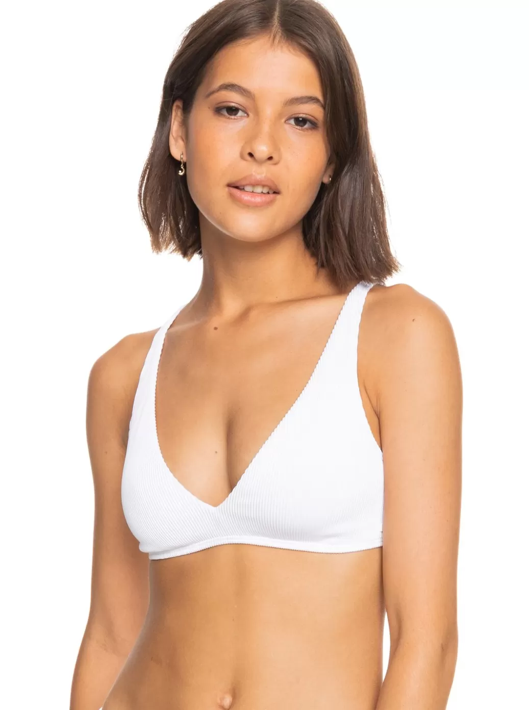 Bikini Tops | Bikinis | WOMEN ROXY Love The Oceana Bikini Top Bright White