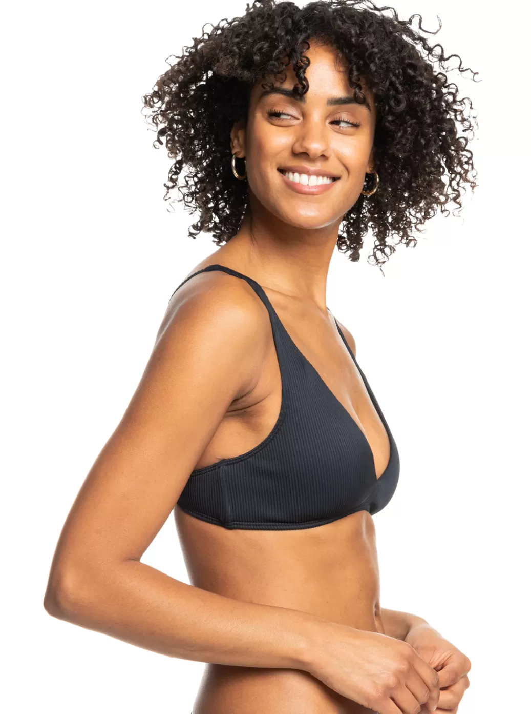 Bikini Tops | Bikinis | WOMEN ROXY Love The Oceana Bikini Top Anthracite