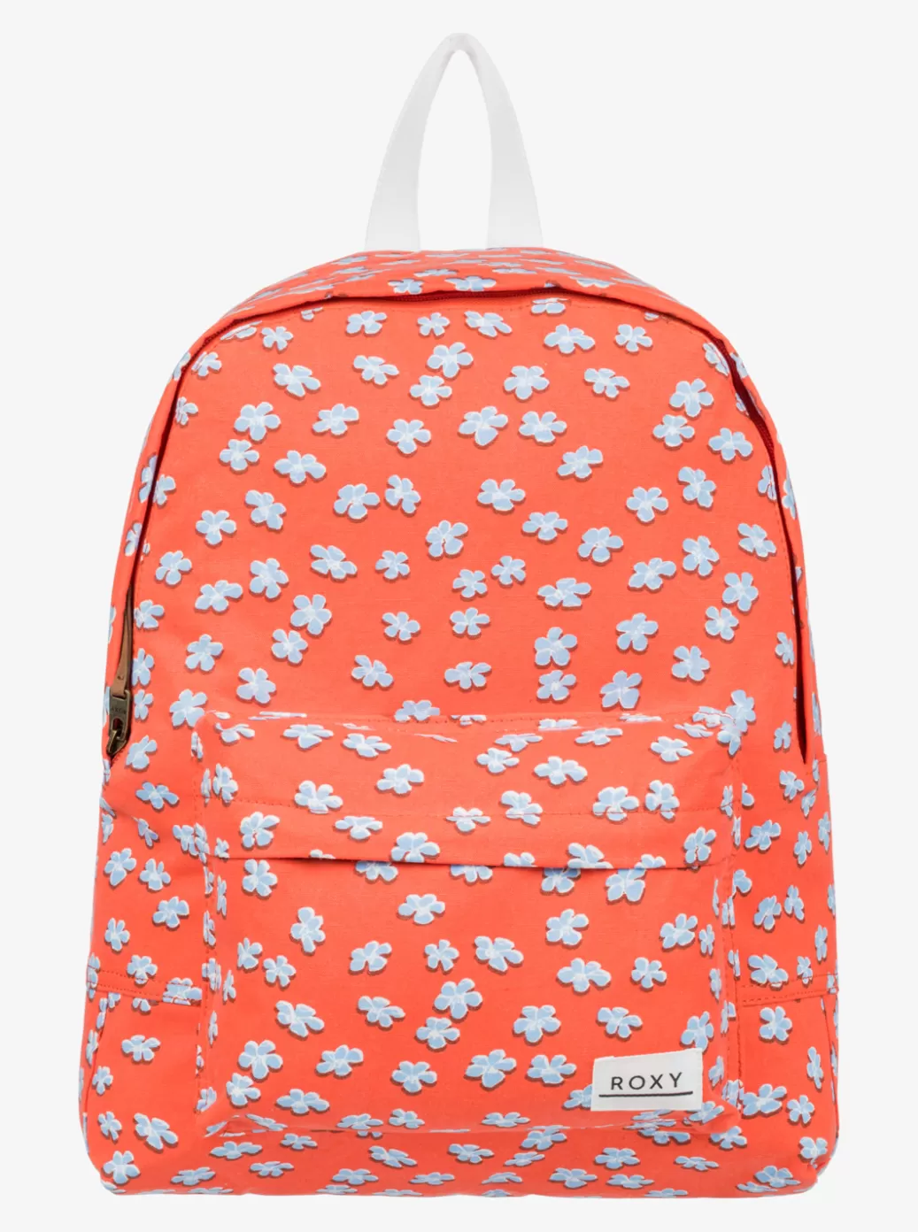 Backpacks | WOMEN ROXY Sugar Baby Canvas 16L Small Backpack Tiger Lily Flower Rain