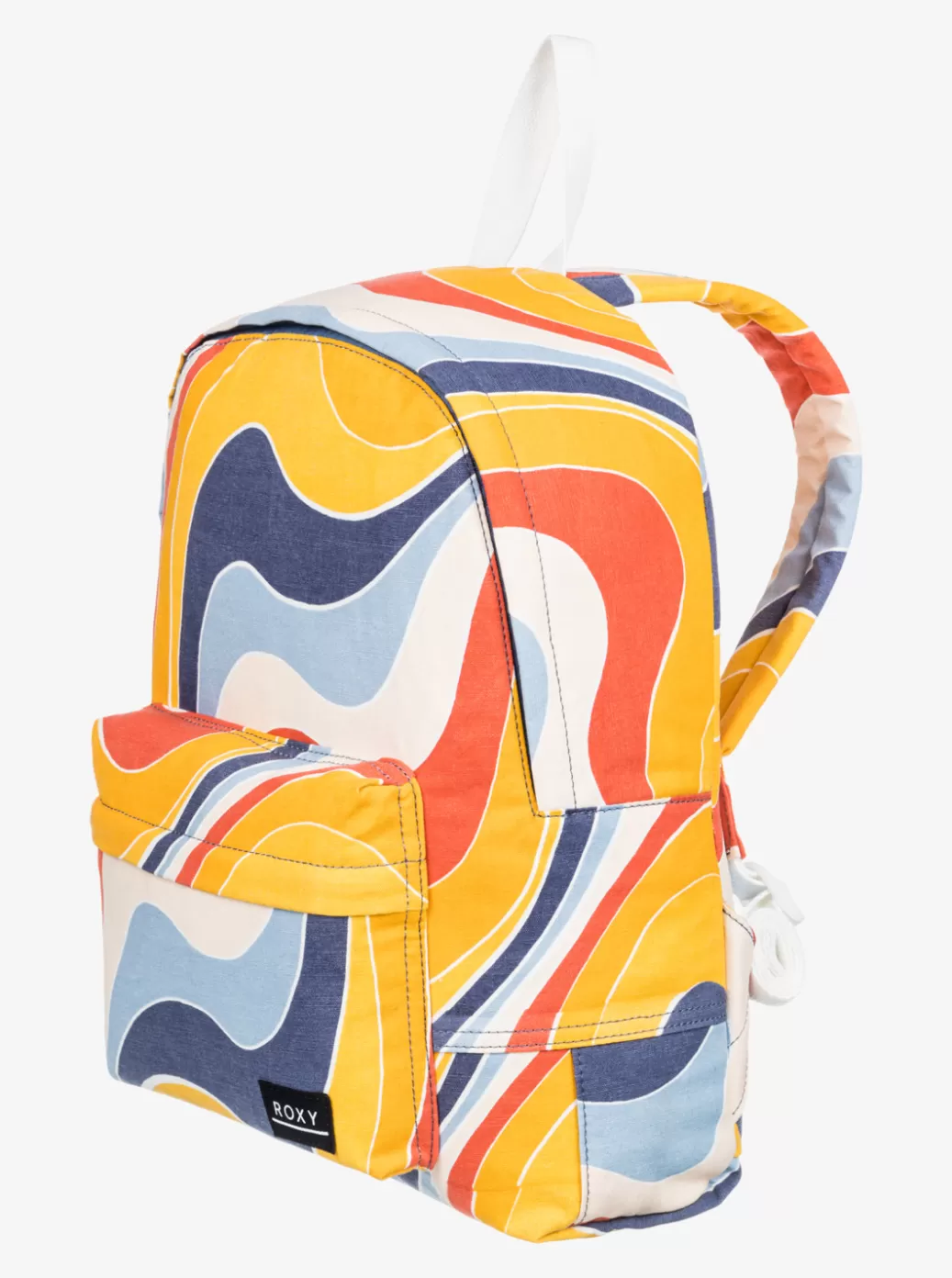 Backpacks | WOMEN ROXY Sugar Baby Canvas 16L Small Backpack Tiger Lily Cruz