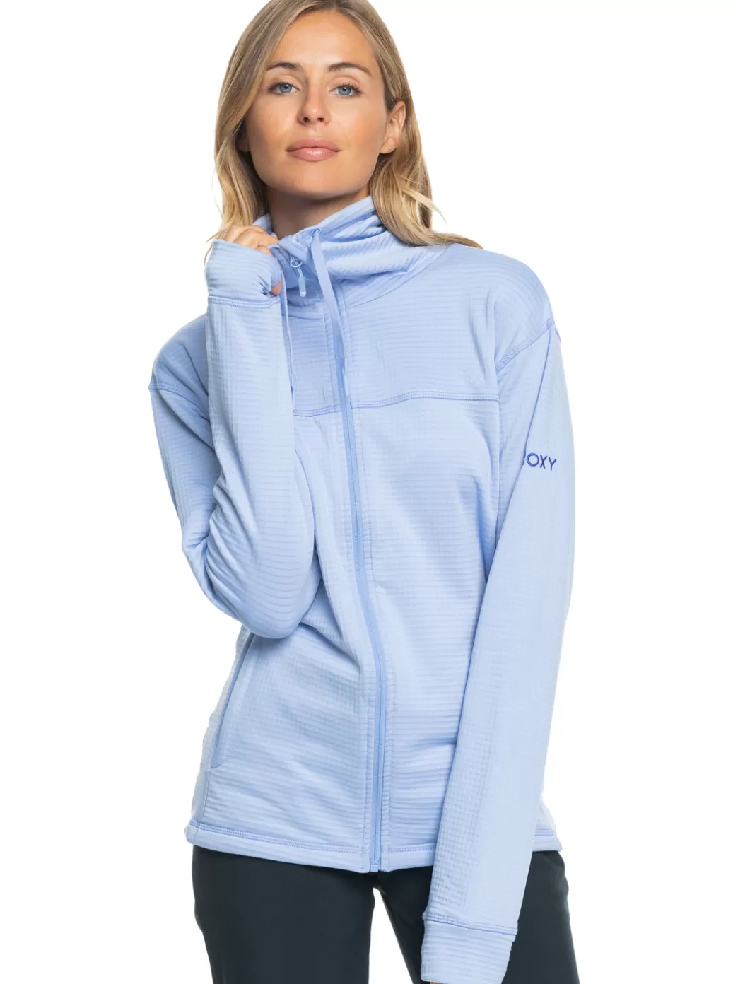Base Layers | Fleece & Softshells | WOMEN ROXY Vertere Technical Zip-Up Fleece Easter Egg