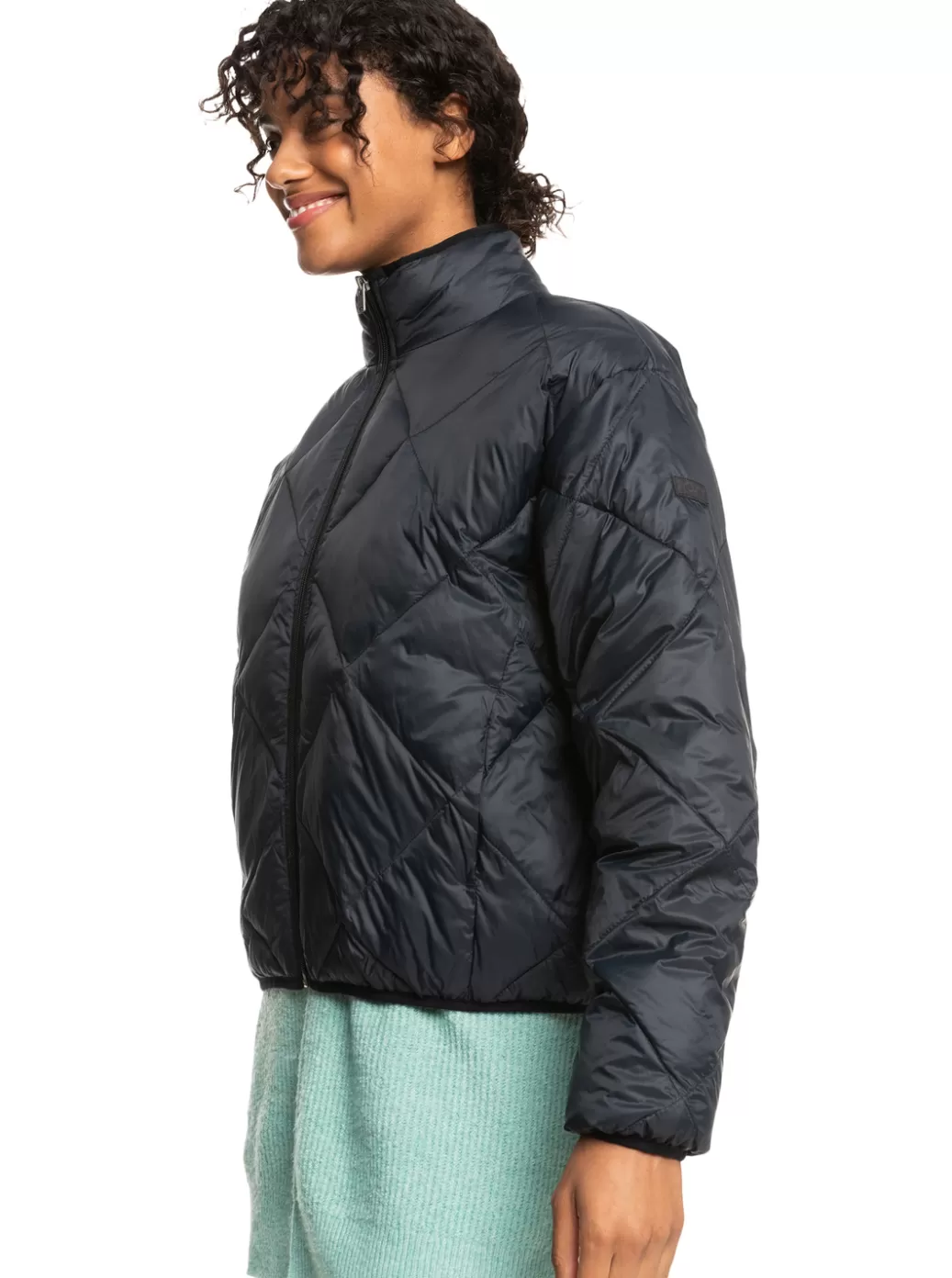 Sweaters | Jackets | WOMEN ROXY Wind Swept Lightweight Padded Packable Jacket Anthracite
